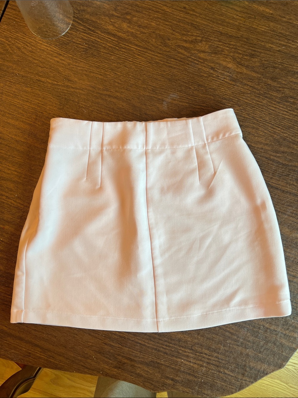 Abercrombie Pink Mini Skirt - Sleek A-Line Style size small